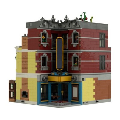 Modubrix Mocs Bricks Building  Sets Jazz Club  Model 2875 Parts Toys Kits 135741