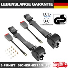 2x VW Transporter Grau 3-Punkt Automatikgurt Sicherheitsgurt E-Prüfung 2x VW Transporter Grau 3-Punkt Automatikgurt Sicherheitsgurt E-Prüfung