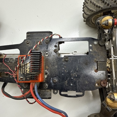 Vintage Kyosho 1/10 RC Original Turbo Optima w/Belt Drive Option NO MOTOR - Picture 16 of 18