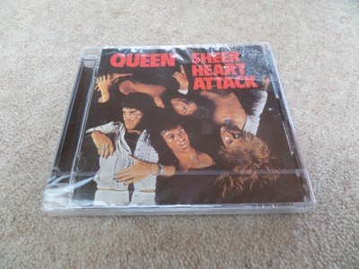 CD ALBUM NEW & SEALED QUEEN SHEER HEART ATTACK 2011 DIGITAL REMASTER CRACK COVER