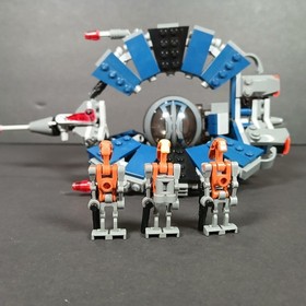 LEGO Star Wars 8086 Droid Tri Fighter 100% complete w/ Mini Figs No box / manual