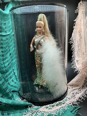 Bob Mackie Gold Barbie  in Protective Case - 1990