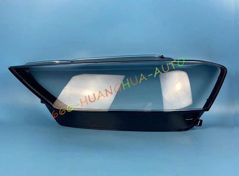 Cubierta de reemplazo de lente transparente de ambos faros laterales + sellador para Audi A8 2019-2021 Foto 3 de 4