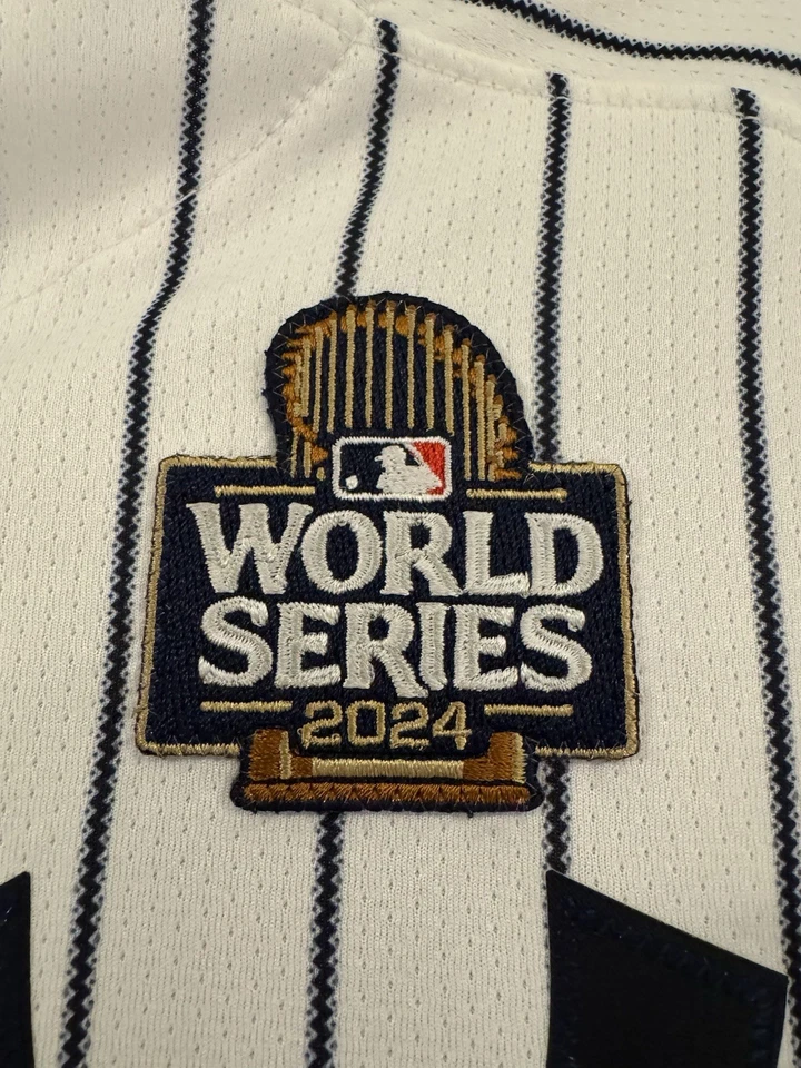 Camiseta Aaron Judge 2024 Nike Serie Mundial Limitada Talla L, Cosida Con Todos Parches Foto 4 de 4