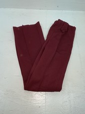 New Vintage Red Fenton Westerns Polyester Pants 310 3A-91