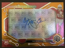 2022 Panini Elements Rookie Neon Signs Trey McBride #RNS-TM Orange /125 (AU, RC)
