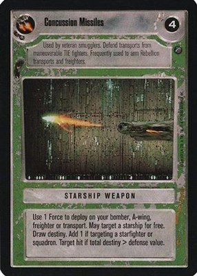 Concussion Missiles (LS) - Death Star II - Star Wars CCG