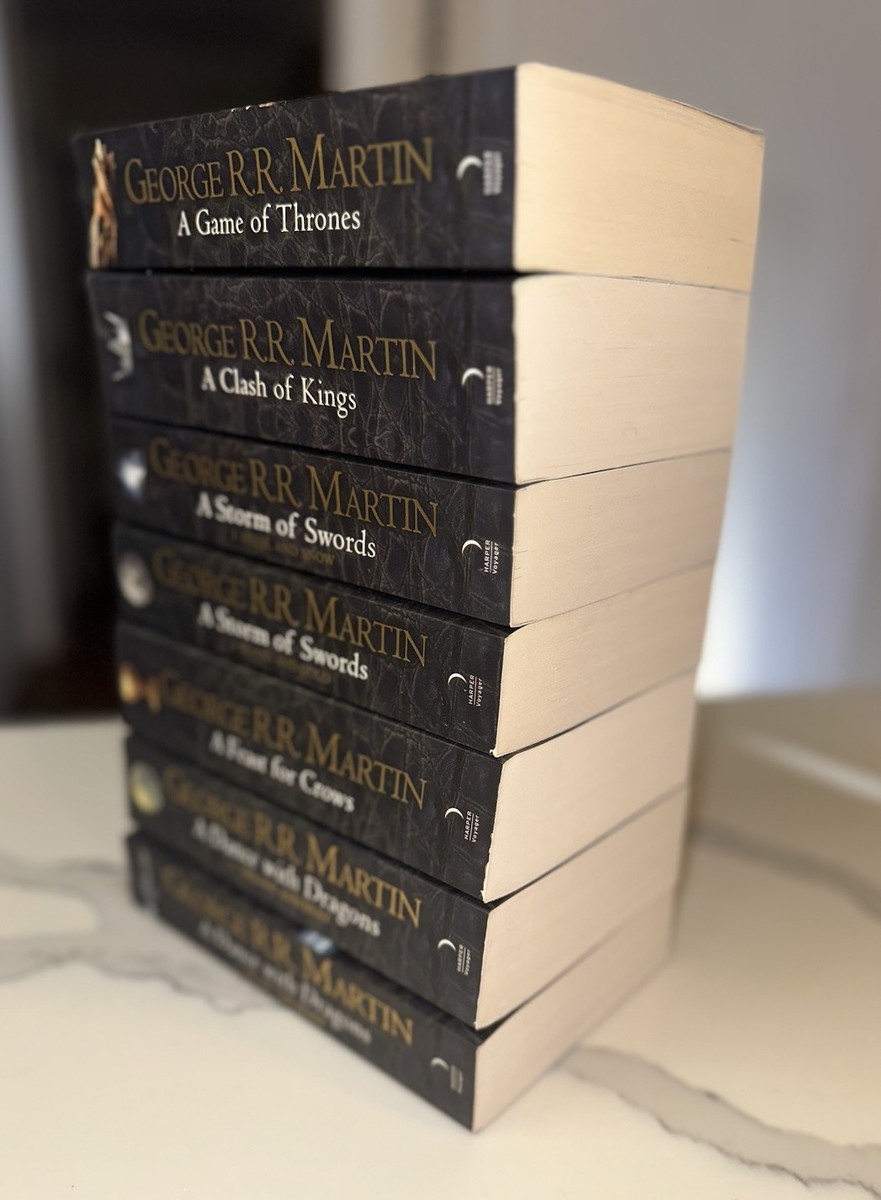 Game of Thrones A Song of Ice and Fire 7 Book Set George R.R.