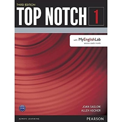 Top Notch 1 Student Book with MyEnglis..., Saslow, Joan