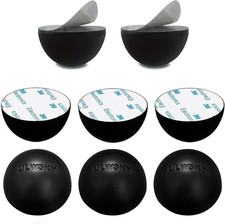 1.25 Inch Silicone Isolation Feet for Speakers, 8 Pack, Anti-Vibration