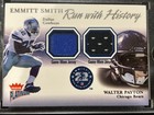 Emmitt Smith Walter Payton 2002 Fleer Game Used Worn Dual Jersey SP 051/222 HOF