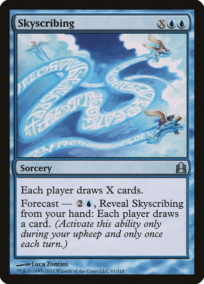 MTG Skyscribing  - Commander 2011 #061