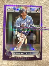 2022 Topps Chrome Update Series - Bobby Witt Jr. #USC35 Purple Refractor (RC)