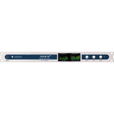 Ferrofish Pulse 16 DX - 16x16 AD/DA and Dante/MADI/ADAT Converter