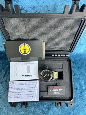 MTM Hypertech 44 Seahorse Watch Box 20 ATM Sapphire From Japan