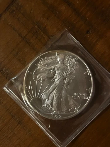 1992 1 oz Silver American Eagle Uncirculated