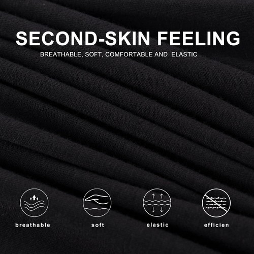 Mens Boxer Shorts Underwear Soft Comfortable Breathable Knit Boxers Short for... - Picture 2 of 6