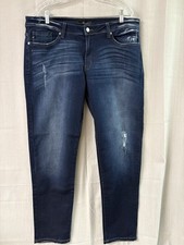 KanCan Jeans Women's Size 3XL Blue Mid-Rise Skinny Denim