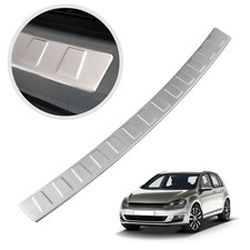 Ladekantenschutz für Volkswagen VW e-Golf Schrägheck (AU) 5D 2014-2020 Silber