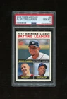 2013 TOPPS  HERITAGE #8 MIKE TROUT/CABRERA/BELTRE ALL FUTURE HOF's PSA 10