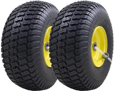 MARASTAR 21425 15X6.00-6 Tire and Wheel Assembly, Replacement Riding Lawn Mower