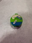 Vintage Barbie #1544 Green Hat Box Suitcase & ken & franco teal 2 piece luggage