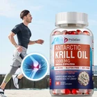 Antarctic Krill Oil 1000mg -with Omega-3 EPA, DHA, Astaxanthin and Phospholipids
