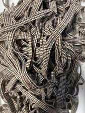 Brown Tan Texture -Cut Size 6 - 100 Wool Fabric for Rug Hooking