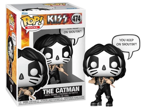 Funko Pop! Sayings: Rocks: Kiss - The Catman (You Keep on Shoutin') #474 #84123