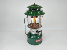 Vintage Coleman Lantern 220F Double Mantle Ma...