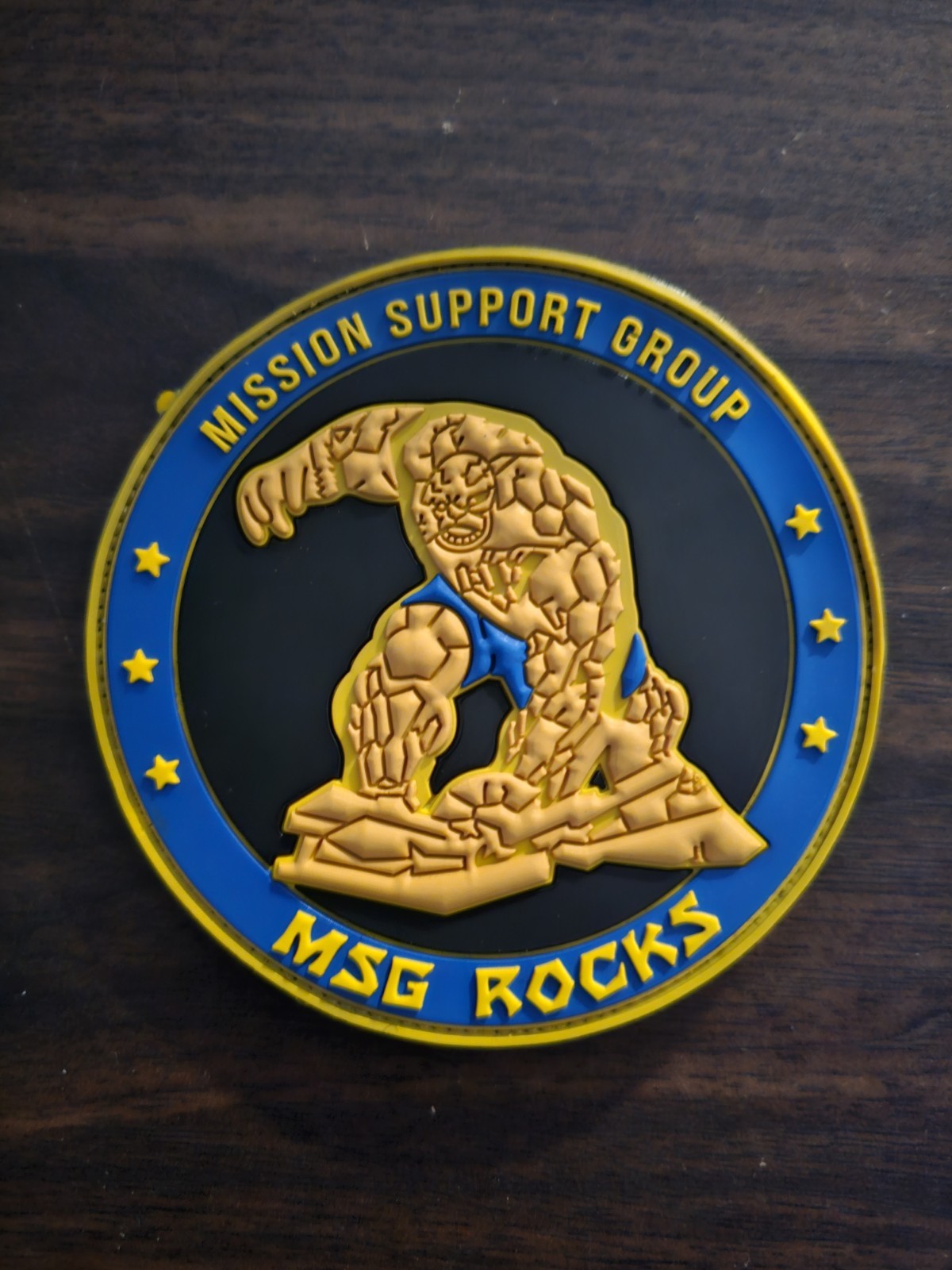 USAF FLIGHT TEST CENTER/MISSION SUPPORT GROUP PATCH AREA 51 AFFTC