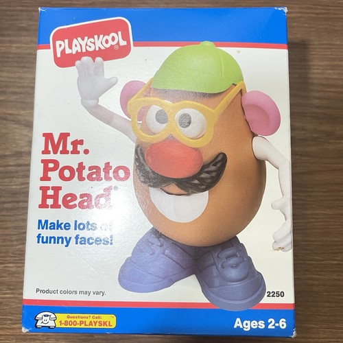 MR POTATO HEAD VTG 1990 COMPLETE WITH OPEN BUT NOT USE BOX PRESCHOOL TOY PUZZLE