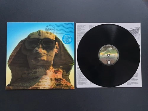 KISS - HOT IN THE SHADE 1989 EU PRESS 12" VINYL RECORD LP EX/EX