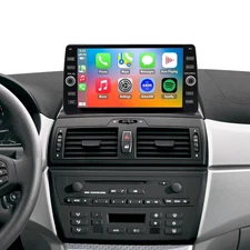 10" QLED Octocore Touchscreen Stereo w/ Wireless Carplay for 2004-2010 BMW X3