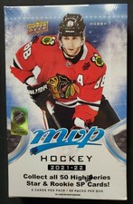 2021-22 Upper Deck MVP NHL Hockey Factory Sealed Hobby Box 20 Packs