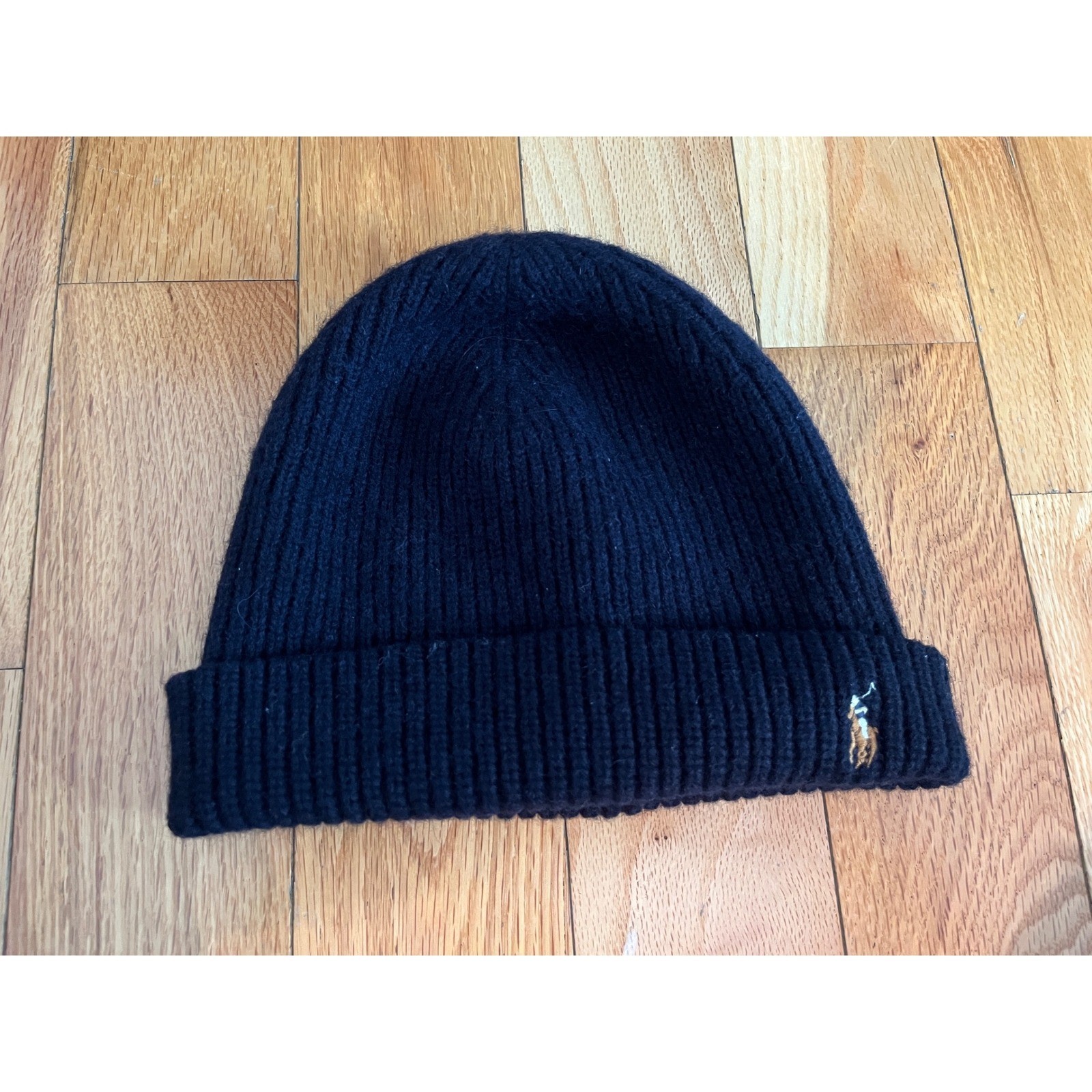 Polo Ralph Lauren uomo pony cappello maglia berretto blu navy lavaggio minore usura