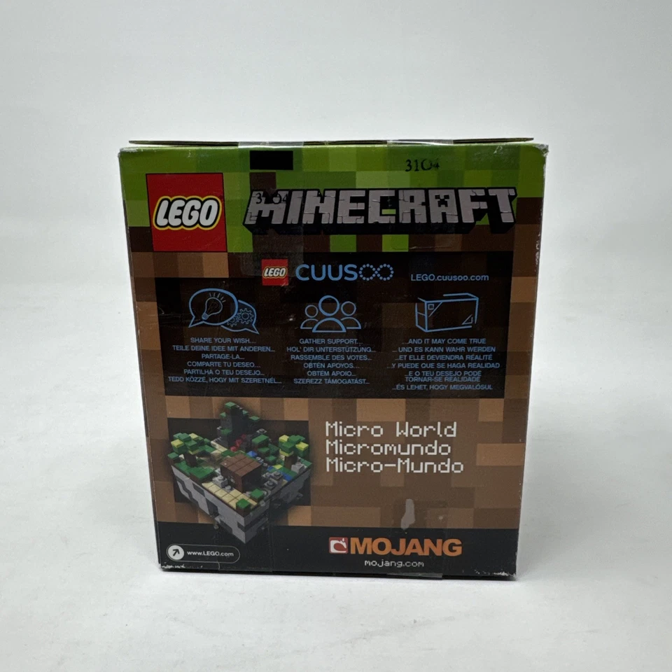 LEGO Minecraft Micro World Full Set (21102 21105 21106 21107) NEW & SEALED, RARE - Image 4 of 4