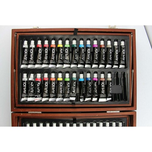 Art 101 Paint Kit: 30 Watercolor • 28 Acrylic • 30 Pastel Sticks/24 Pastel Cakes - Picture 5 of 9