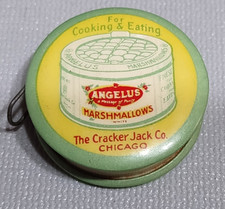 ANGELUS MARSHMALLOWS CELLULOID TAPE MEASURE CRACKER JACK
