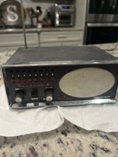 VTG Bearcat Electra Model BC III 3 L H8 Channel Radio Receiver Scanner turns on