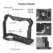 SmallRig A7 III Light Weight Camera Cage for A7 III/A7R III /A9 Camera-2918