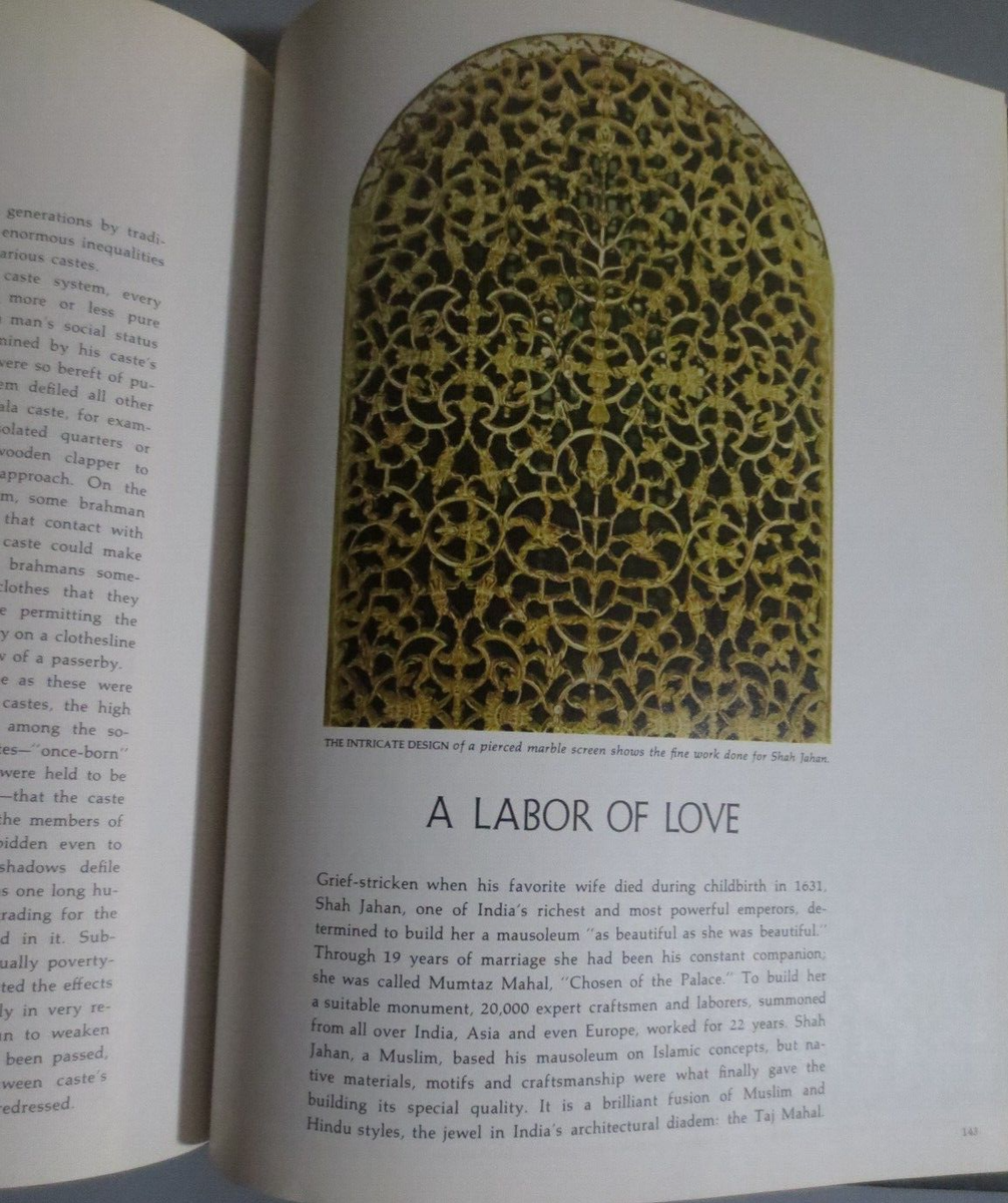 GREAT AGES OF MAN HISTORIC INDIA Time-Life Hardcover 192