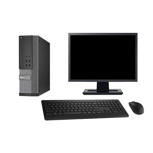 PC DELL 7020 SFF Bildschirm 19 " Core I3-4130 RAM 8Go Festplatte 120 GB SSD Wifi - Bild 2 von 4