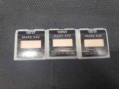 3 NEW Mary Kay Chromafusion Highlighter Glazed 129762, .17oz Each