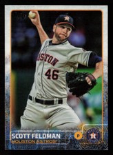 2015 Topps Scott Feldman #635 Houston Astros Baseball Card