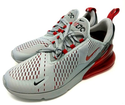 Shoes NIKE - Air Max 270 AH8050 018 Wolf Grey/University Red - Sneakers - Low shoes - Men's 