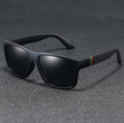 Oversized Square Polarized Sunglasses for Men Women Cycling Fishing TINHAO Oversized Square Fit Over Glasses Sunglasses for Men  main image 4