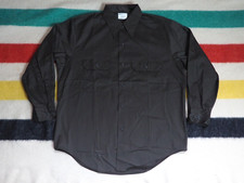 VTG 70s BIG MAC Penn Prest Dark Brown Button Work Pocket Penneys Shirt XL EUC