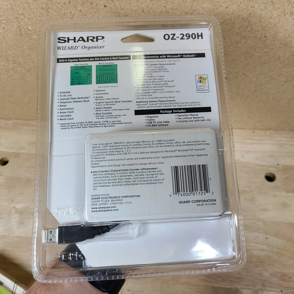 Sharp Wizard Organizer OZ-290H NEW - Image 4 of 4