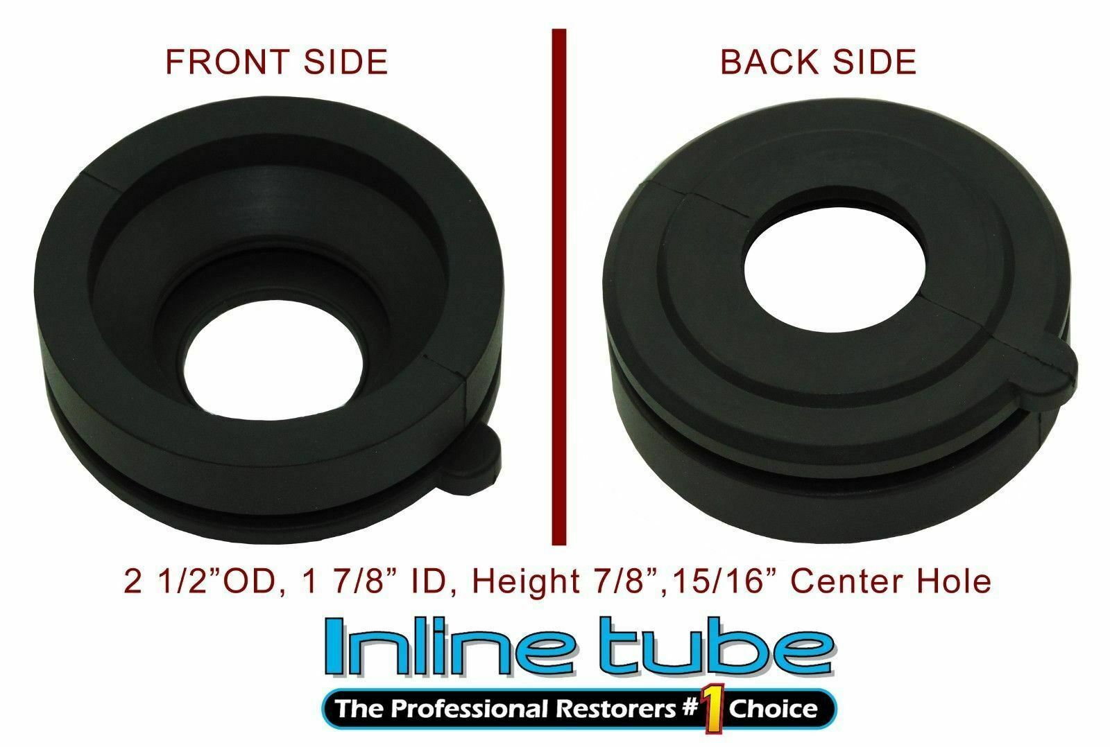 Mustang Lincoln Mercury Fuel Gas Tank Filler Neck Tube Rubber Grommet